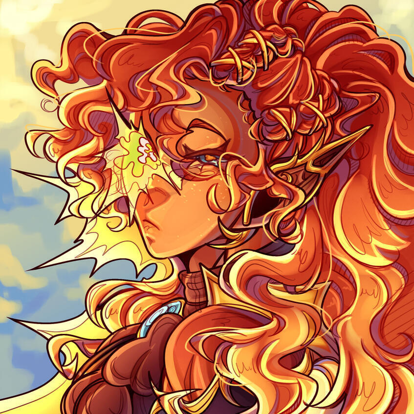 Character belongs to @FallingWithMars